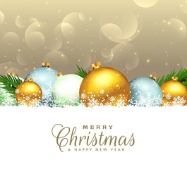 christmas seasonal background with decorative elements