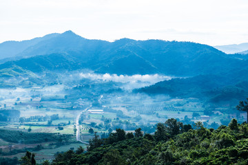 Sticker - Beautiful Mountain View of Phu Langka National Park