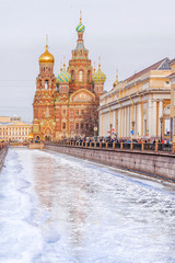 Wall Mural - Church of the Savior on Spilled Blood in St. Petersburg