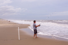 Surf Fishing On The Outer Banks North Carolina