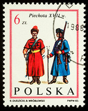 Polish Non-commissioned Infantry Officers, 17th Century