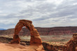 © Goldilock Project - Delicate Arch on a Cloudy day
