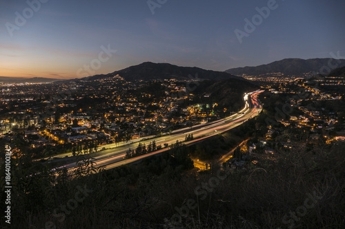 Night view of the Glendale ...