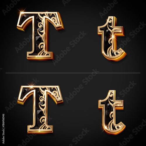 3dテキスト アルファベット T Stock イラスト Adobe Stock