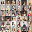 © eugenepartyzan - collection of different women.Collage from beautiful girls
