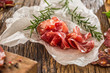 © weyo - Coppa di Parma ham with fresh rosemary.