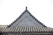 The eaves of the ancient Chinese architecture
