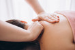 © yuliyalyashok - Body care. Spa body massage treatment.