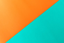 Orange And Green Paper Background