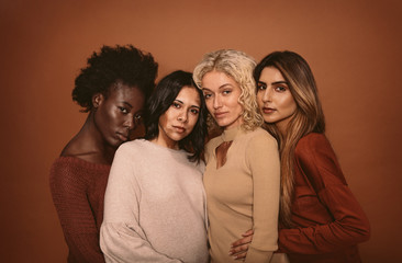 Wall Mural - multi ethnic group of women