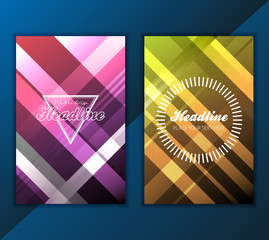 Wall Mural - Modern Vector abstract brochure, report or flyer design template