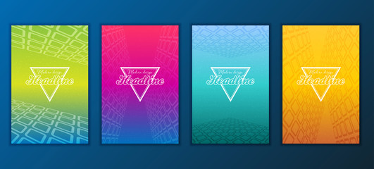 Wall Mural - Modern Vector abstract brochure, report or flyer design template