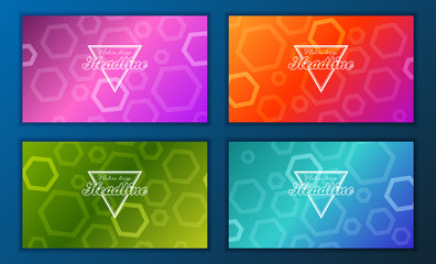 Wall Mural - Modern Vector abstract brochure, report or flyer design template