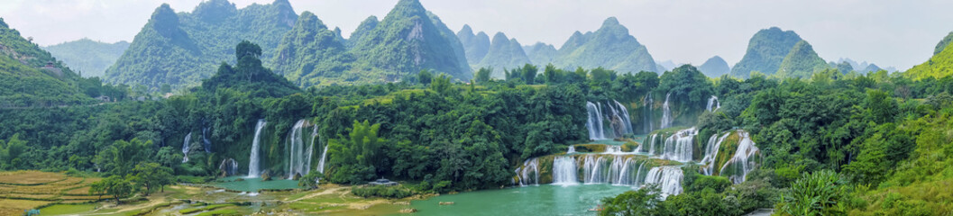 landscape waterfall
