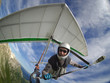 © Mny-Jhee - Hang glider pilot chot with action camera