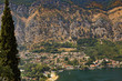 Montenegro the view over the Bay, houses with red roofs