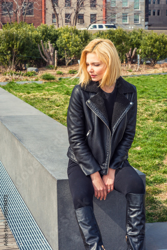 women wearing leather boots