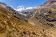Hiking in the andes