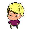 © lineartestpilot - cartoon happy woman