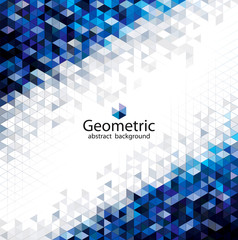 Aufkleber - Geometric modern urban abstract pattern background.