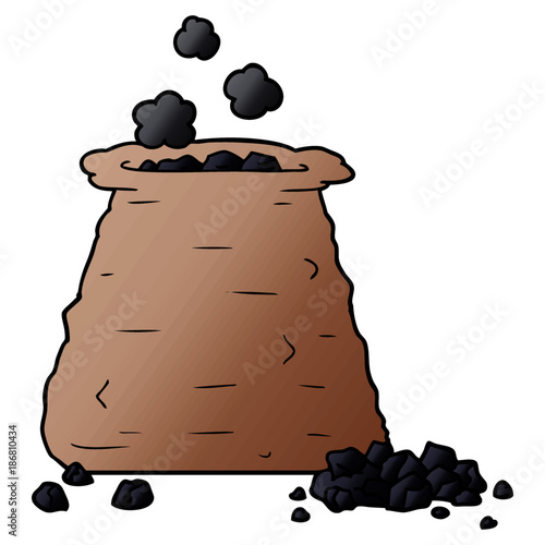 Cartoon Sack Of Coal Buy This Stock Vector And Explore Similar Vectors At Adobe Stock Adobe Stock