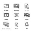 © Alexander - Set of high quality line icon. Icon for web and user interface