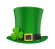 © nerthuz - St. Patrick's Day Hat with Clover Isolated