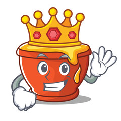 Sticker - King honey character cartoon style