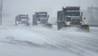 Blizzard road work