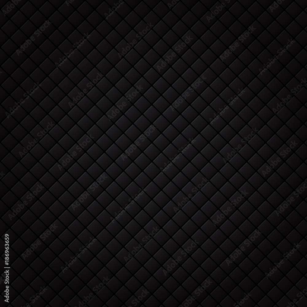 Black square pattern. Luxury sofa background and texture. Stock Vector ...