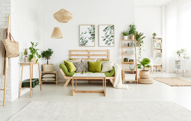 Wall Mural - Spacious bright living room