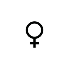 Poster - woman icon. sign design