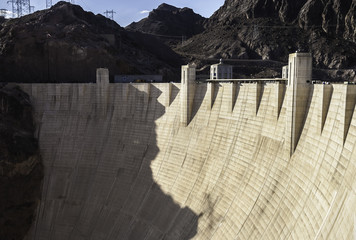 View of the Hoover dam, Nevada