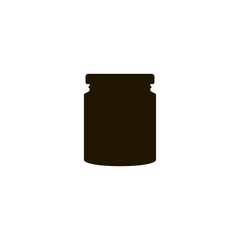 Sticker - jar icon. sign design