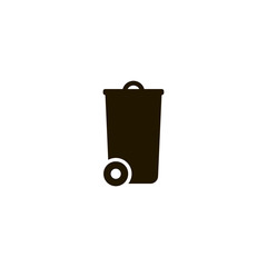 Poster - recycle bins icon. sign design