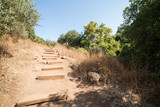 Fototapeta Na ścianę - Visiting Banias Nature Reserve in Northern Israel