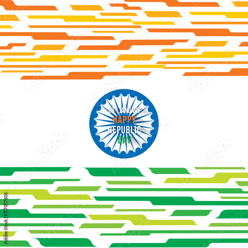 Happy Republic Day Banner Design Buy This Stock Vector And