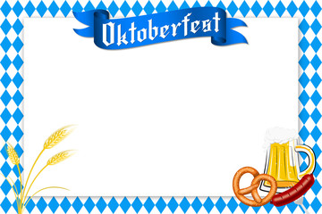 Canvas Print - Oktoberfest frame