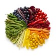 © Science RF - Fresh produce in a circle