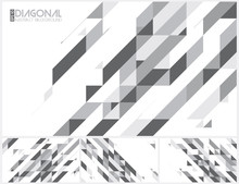 Modern Diagonal Abstract Background