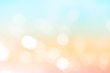 bokeh pastel color