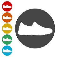 Poster - Sport shoe icon 