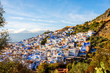 Sticker - Chefchaouen, blue city, Morocco