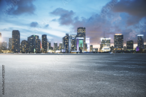 City skyline texture