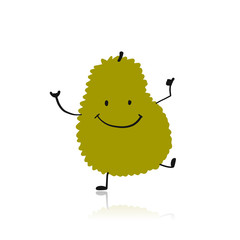 Sticker - Jackfruit, funny character for your design