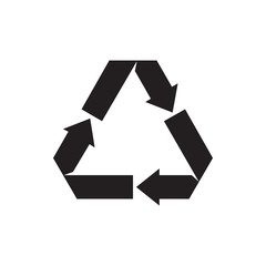 Sticker - recycle icon illustration