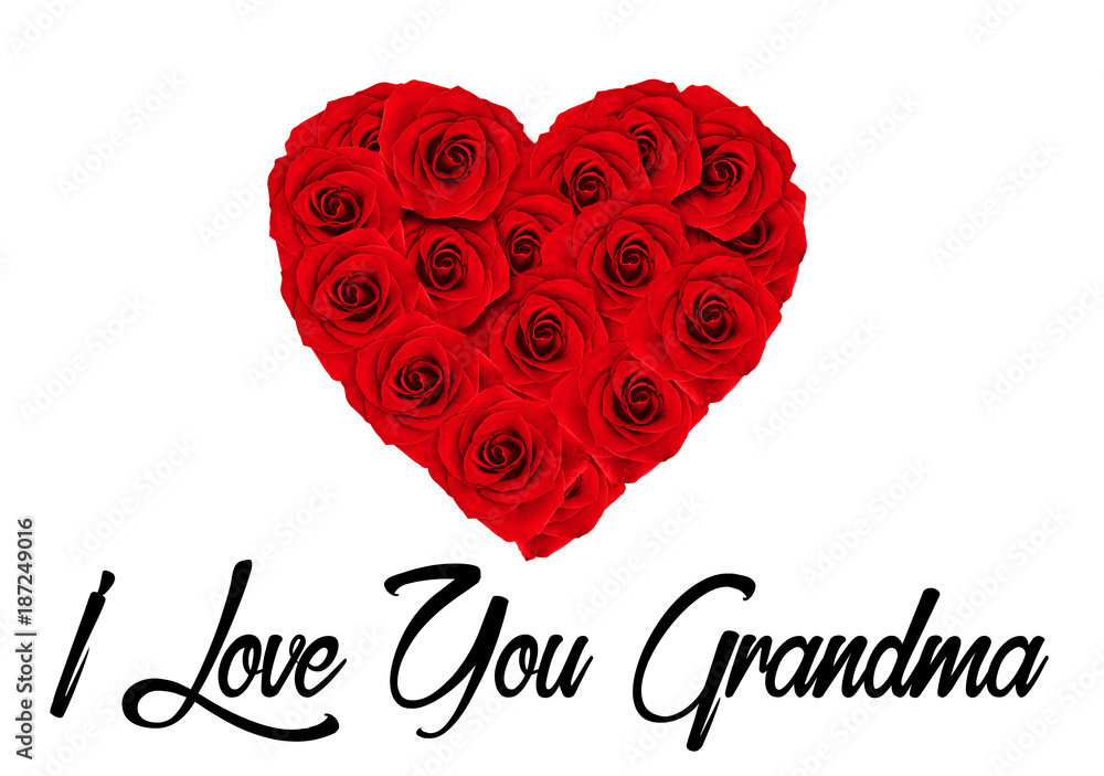dzień babci,  dzień dziadka, kocham cię babciu, kocham Cię dziadku - obrazy, fototapety, plakaty 