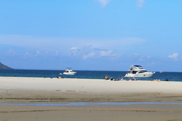 Ham Tin Wan beach in Hong Kong