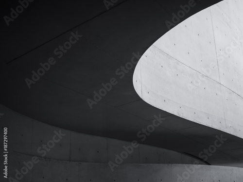 szczegoly-architektury-sciana-cementu-nowoczesny-budynek-futuristic-curve-space-abstrakcyjne-tlo