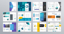 Design Vector Template Layout For Company Profile ,annual Report With Cover, Brochures, Flyers, Presentations, Leaflet, Magazine,book And  A4 Size. 